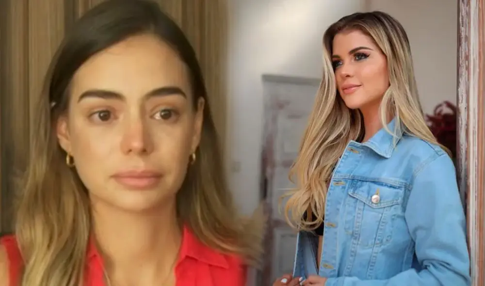 Camila Ganoza aseguró que Richard Acuña le fue infiel con Brunella Horna. Foto: composición LR/Captura de ATV/Magaly TV La Firme/Instagram/Brunella Horna