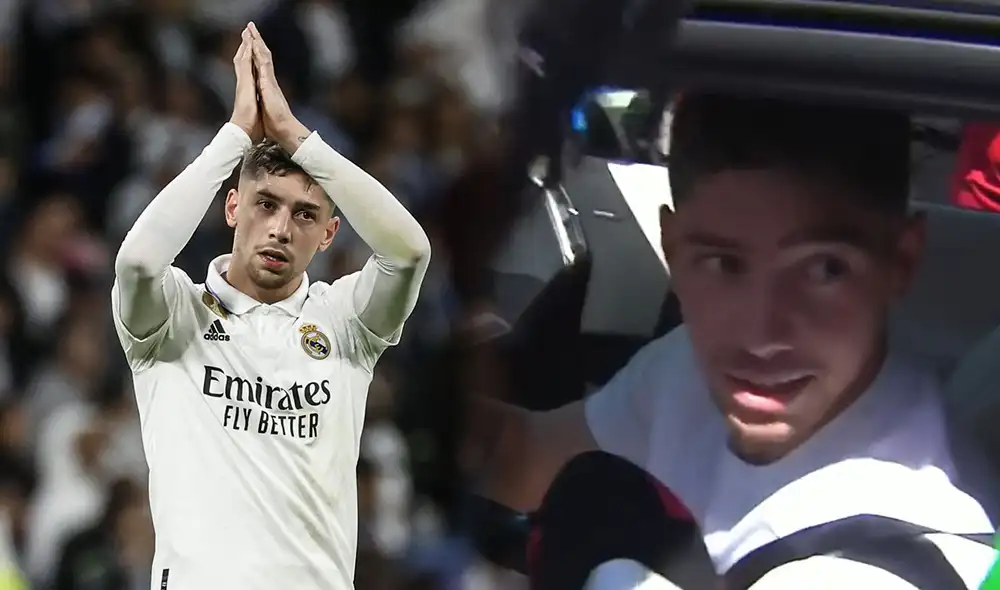 Federico Valverde podría ser sancionado por LaLiga. Foto: composición de La República/AFP/captura Gol Play Federico Valverde podría ser sancionado por LaLiga. Foto: composición de La República/AFP/captura Gol Play
