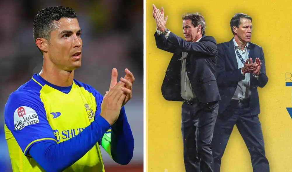 Cristiano Ronaldo anotó 11 goles en 10 partidos bajo el mando de Rudi García. Foto: composición LR/Al-Nassr