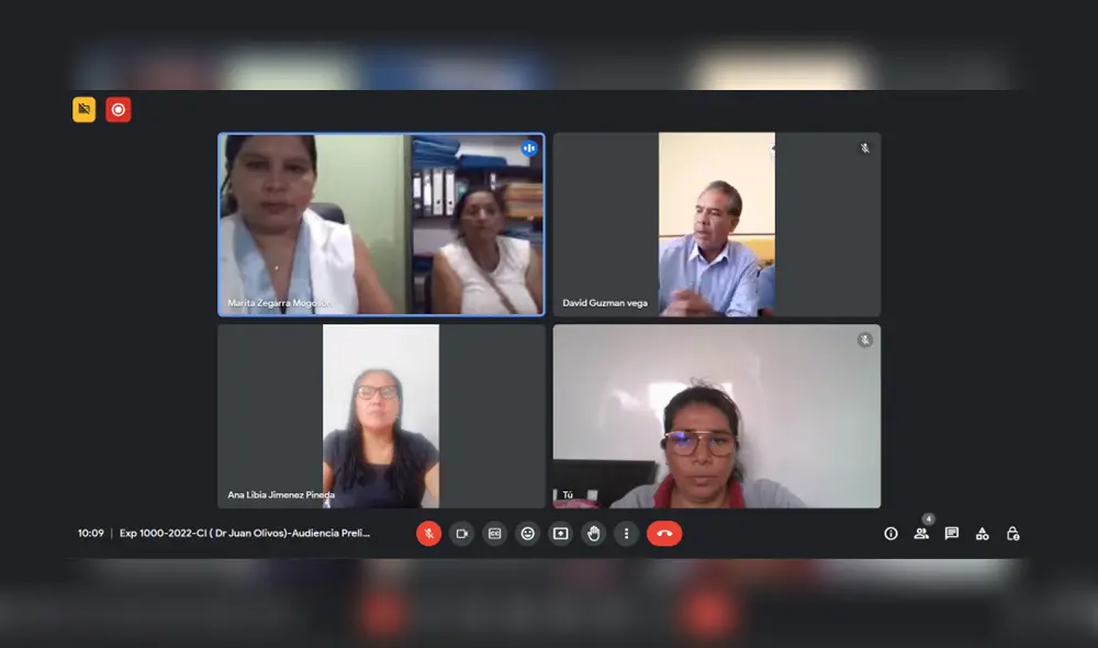 En total se desarrollaron 138 audiencias judiciales. Foto: Corte de Sullana