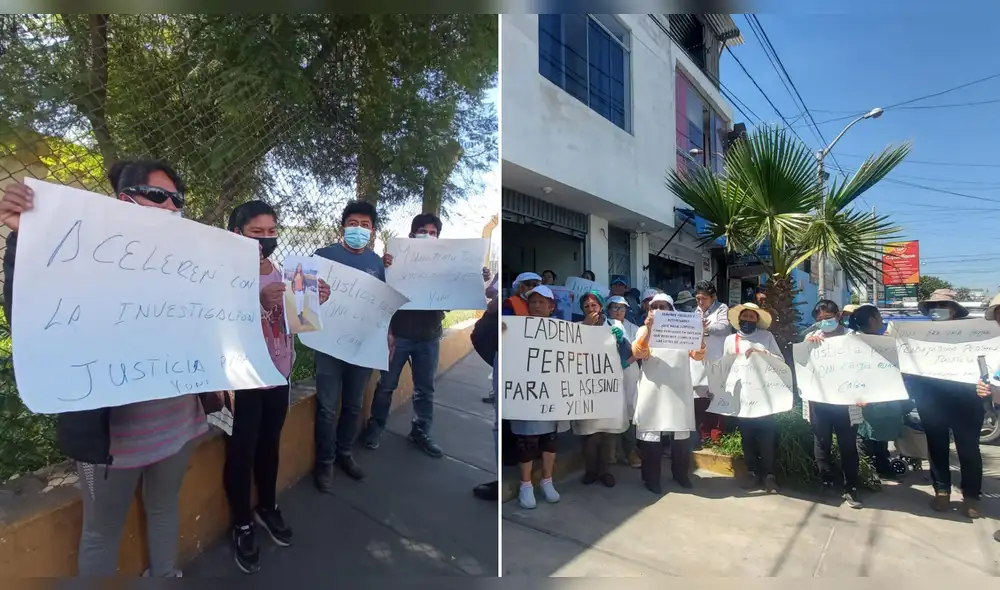 Piden justicia para el último caso de feminicidio en Arequipa. Foto: Leonela Aquino/La República