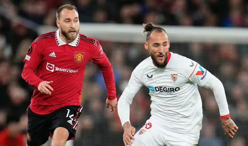 Manchester United y Sevilla jugaron en Old Trafford. Foto: Sevilla