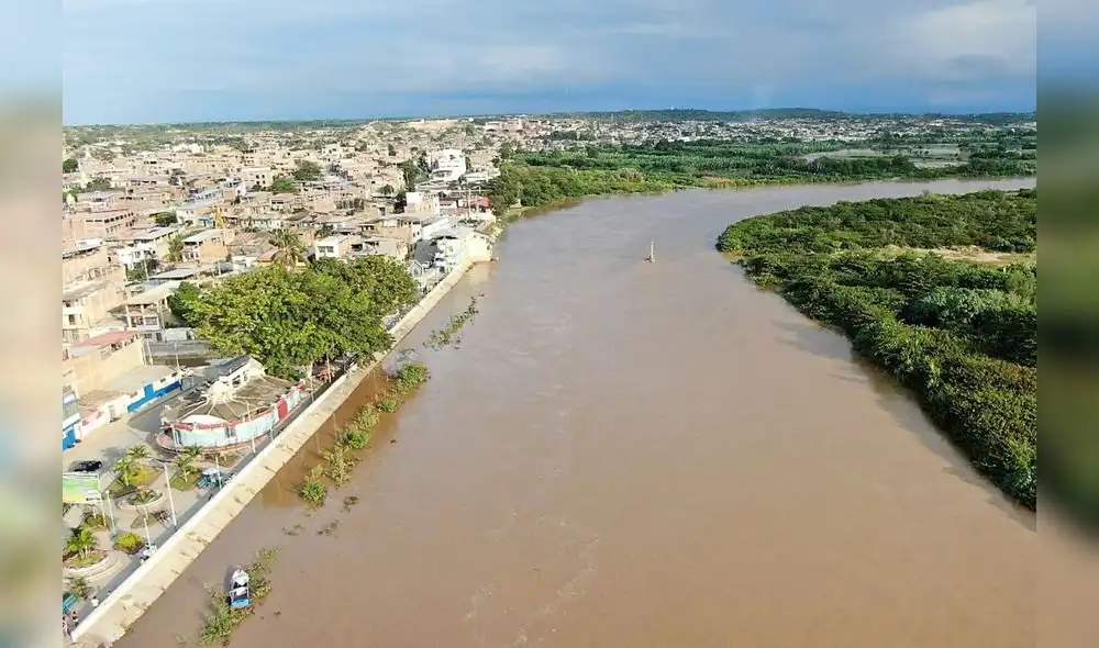 El río ya se ha desbordado este año. Foto: Andina El río ya se ha desbordado este año. Foto: Andina