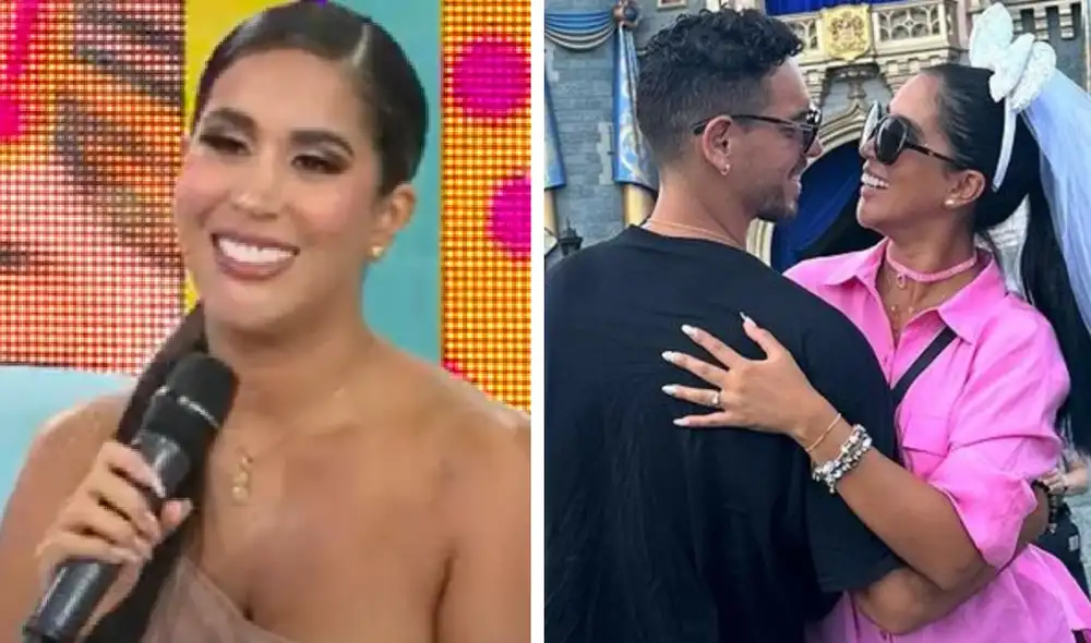 Melissa Paredes reveló que tomaba con calma su compromiso con Anthony Aranda con quien se casaría hasta dentro de un año. Foto: composición LR/ Amor y Fuego/ Instagram/ Melissa Paredes - Video: Willax TV Melissa Paredes reveló que tomaba con calma su compromiso con Anthony Aranda con quien se casaría hasta dentro de un año. Foto: composición LR/ Amor y Fuego/ Instagram/ Melissa Paredes - Video: Willax TV