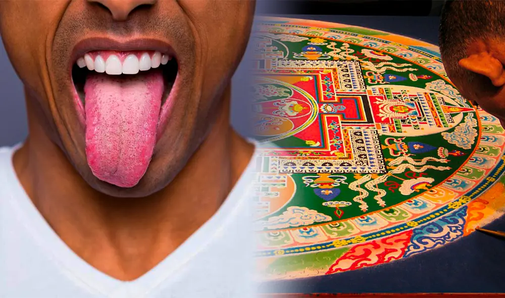 Conoce cuál es el origen del saludo con lengua en la cultura tibetana. Foto: composición LR/Pexels/Almayuda