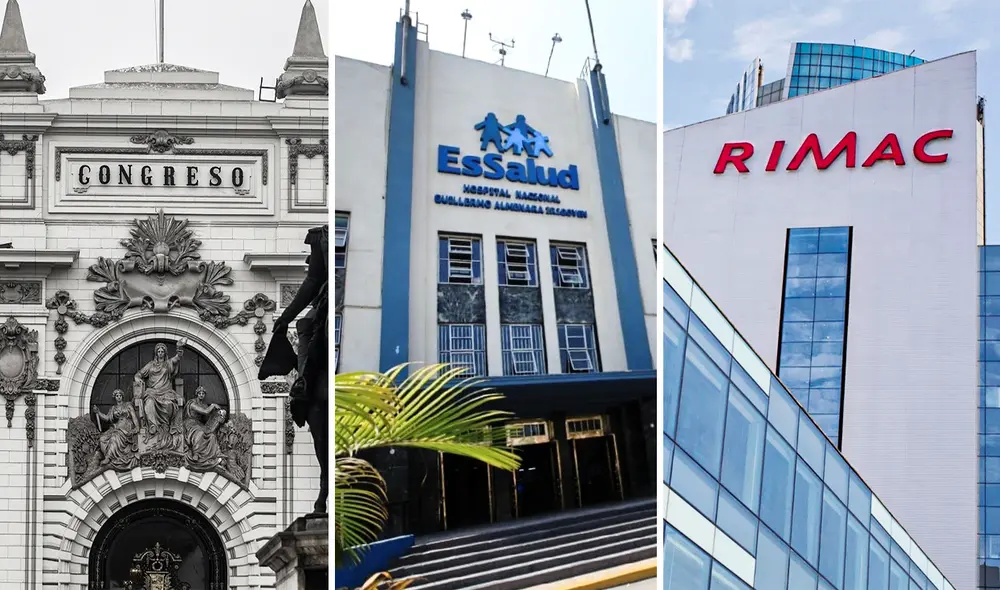 El Congreso lleva más de 25 años renovando contratos de millones de soles con seguro privado de salud que no le cuesta ni un sol a los legisladores. Foto: composición de Jazmín Ceras/La República El Congreso lleva más de 25 años renovando contratos de millones de soles con seguro privado de salud que no le cuesta ni un sol a los legisladores. Foto: composición de Jazmín Ceras/La República