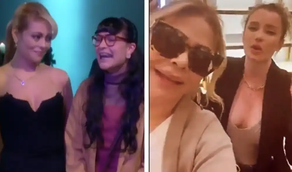 Gisela Valcárcel realizó un cameo en la recordada serie colombiana hace 25 años. Foto: composición LR/ YouTube/Canal RCN/Instagram/Gisela Valcárcel - Video: Instagram/Gisela Valcárcel