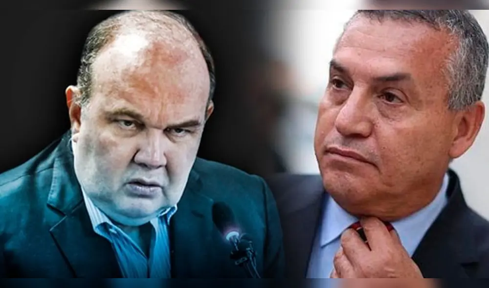 Rafael López Aliga mostró su solidaridad respecto a la condena recibida por Daniel Urresti. Foto: composición LR