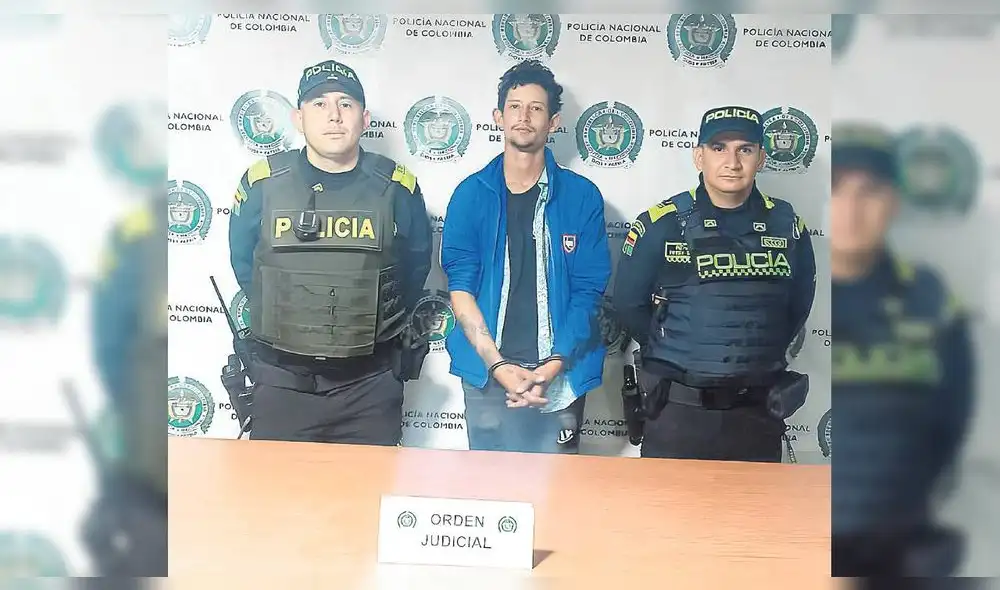 Imputado. Sergio Tarache Parra podría ser expulsado de Colombia, informó la Policía. Foto: difusión Imputado. Sergio Tarache Parra podría ser expulsado de Colombia, informó la Policía. Foto: difusión