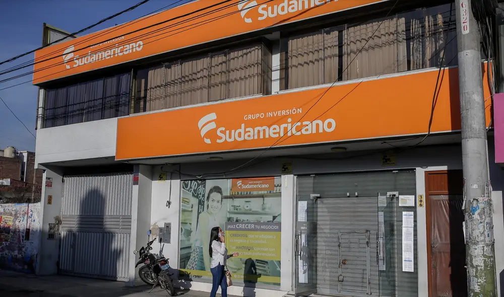 Cerrados. Locales de cooperativa Inversión Sudamericano ya no atenderán a socios. Foto: Rodrigo Talavera/ LR