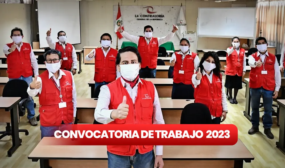 Convocatoria es hasta el 23 de abril. Foto: composición Jazmín Ceras-LR/Contraloría