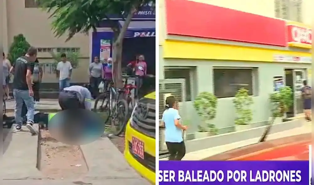 El agraviado ya fue trasladado a un centro de salud. Foto: capturas de difusión/ Latina
