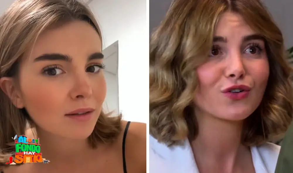 Alex Béjar interpreta a Laia en "Al fondo hay sitio". Antes de llegar a la serie peruana, tuvo una breve participación en "Élite" de Netflix. Foto: composición LR/captura de Tik Tok/América TV