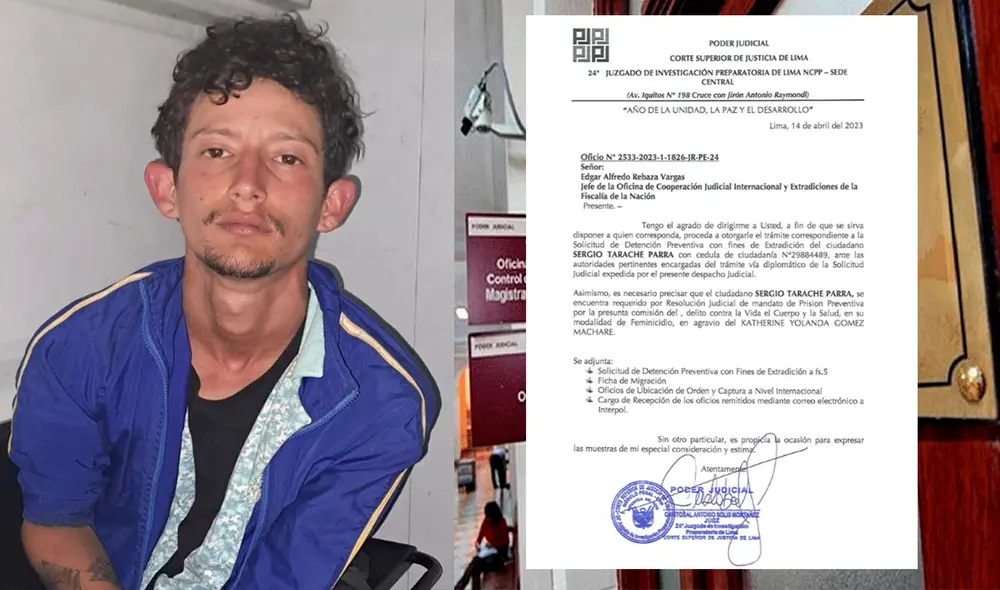 Juzgado de Investigación Preparatoria de Lima inició tramites de detención preventiva con fines de extradición de Sergio Tarache. Foto: LR Juzgado de Investigación Preparatoria de Lima inició tramites de detención preventiva con fines de extradición de Sergio Tarache. Foto: LR