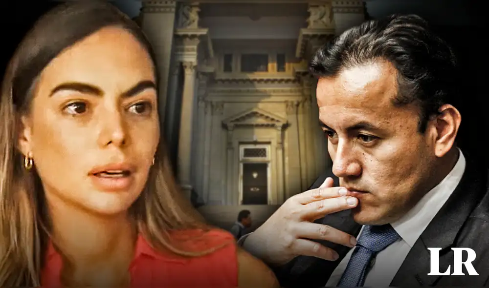 Richard Acuña y Camila Ganoza se encuentran en medio de un conflicto legal. Foto: composición LR/Fabrizio Oviedo/ATV/Andina/Hanslitt Cruzado