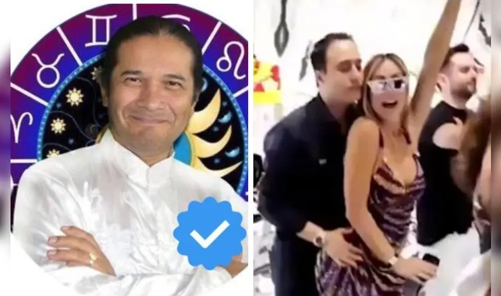 ¿Reinaldo Dos Santos 'acabó' con el amor de Sheyla Rojas desde la astrología? Foto: composición LR/Twitter/TikTok