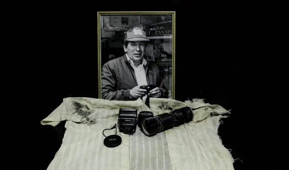 Hijo de Hugo Bustíos dio declaraciones en exclusiva. Foto: John Reyes Mejía/La República