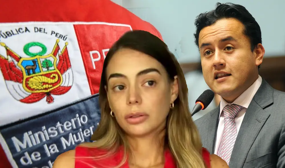 Camila Ganoza recibe ayuda del MIMP tras exponer que fue violentada por Richard Acuña. Foto: composición/Andina/captura ATV