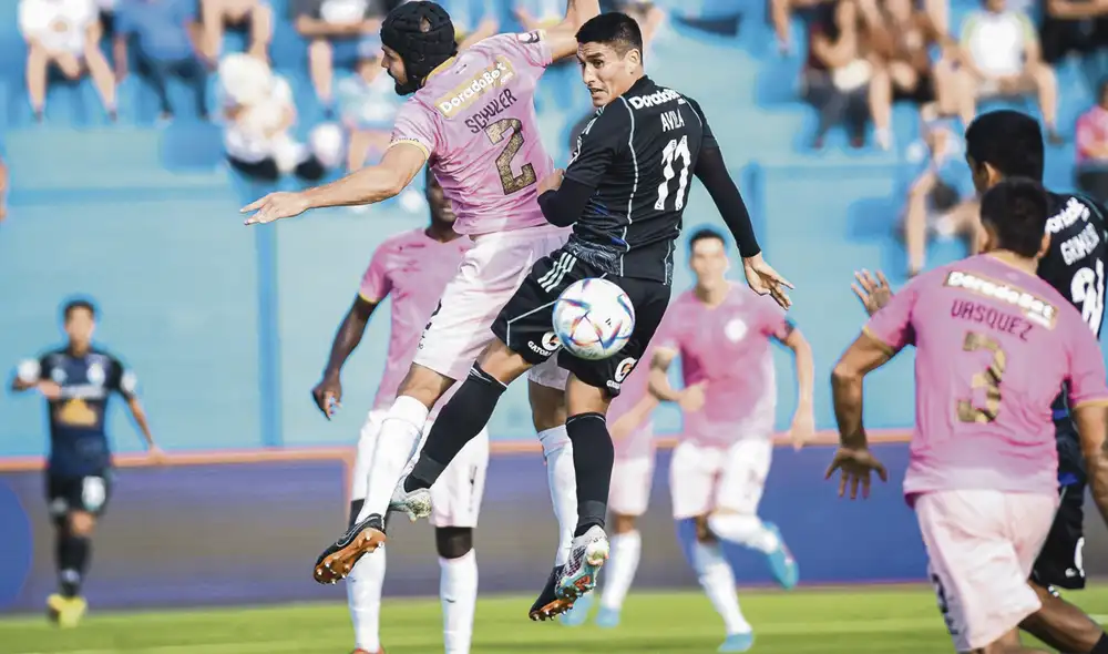 Golpe. Oliver Benítez abrió el marcador para Sport Boys, pero Marlos Brenner anotó el empate final vía penal. Foto: difusión