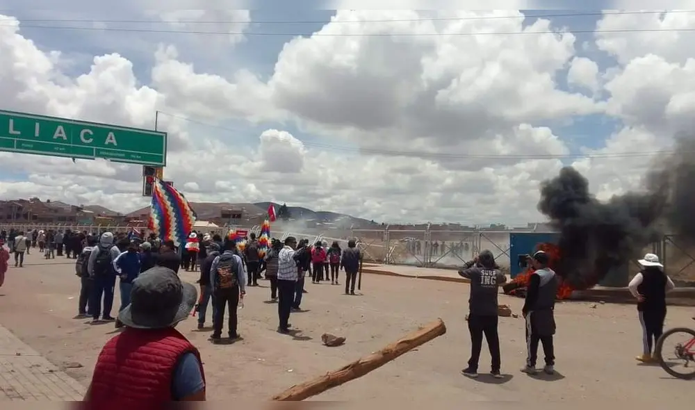 Ataque. Aeropuerto sufrió embate de manifestantes en las protestas sociales. Foto: La República.