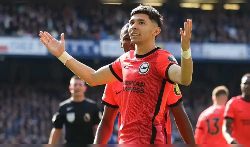 Julio Enciso puso el 1-2 definitivo para el Brighton en Stamford Bridge. Foto: Twitter @OfficialBHAFC Julio Enciso puso el 1-2 definitivo para el Brighton en Stamford Bridge. Foto: Twitter @OfficialBHAFC