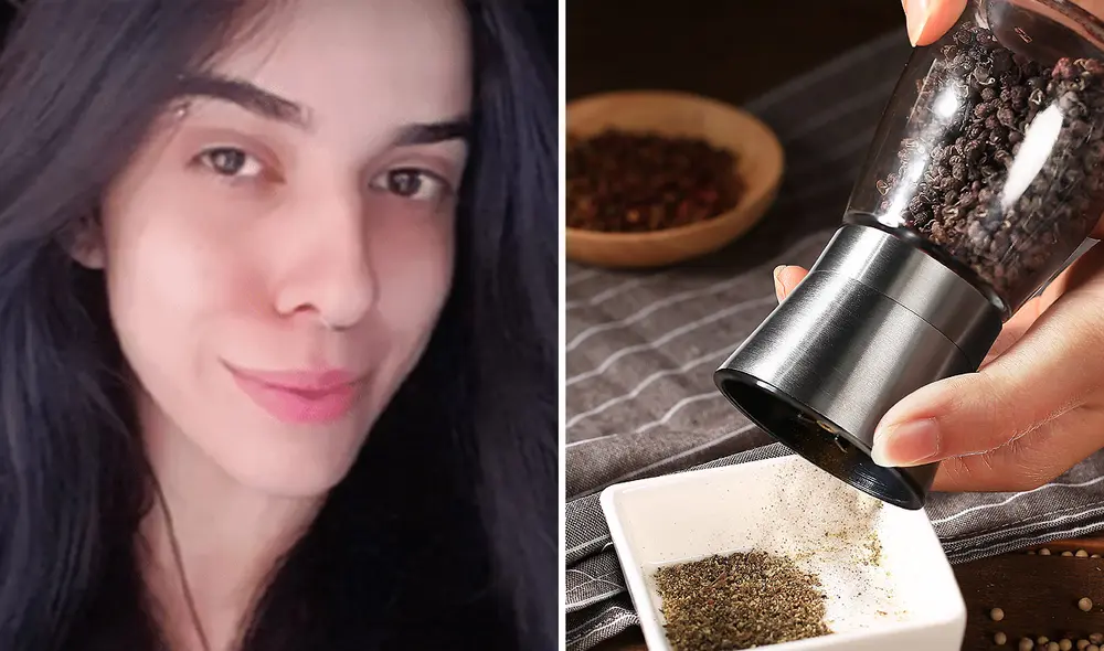 La joven brasileña olió pimienta cuando almorzaba con su novio y su familia. Foto: composición LR/Globo/AliExpress La joven brasileña olió pimienta cuando almorzaba con su novio y su familia. Foto: composición LR/Globo/AliExpress