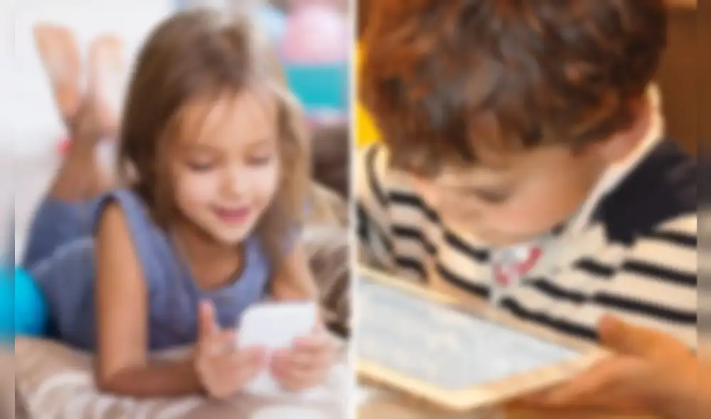 El apego hacia la tecnología por parte de los niños puede ser una influencia del hogar | Foto: composición LR/Infobae/Mindic El apego hacia la tecnología por parte de los niños puede ser una influencia del hogar | Foto: composición LR/Infobae/Mindic