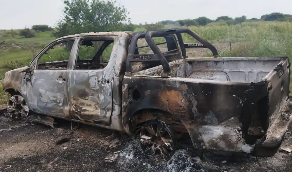 La Policía no ha podido determinar con exactitud el sexo de uno de los cuerpos. Foto: difusión. VIDEO: difusión