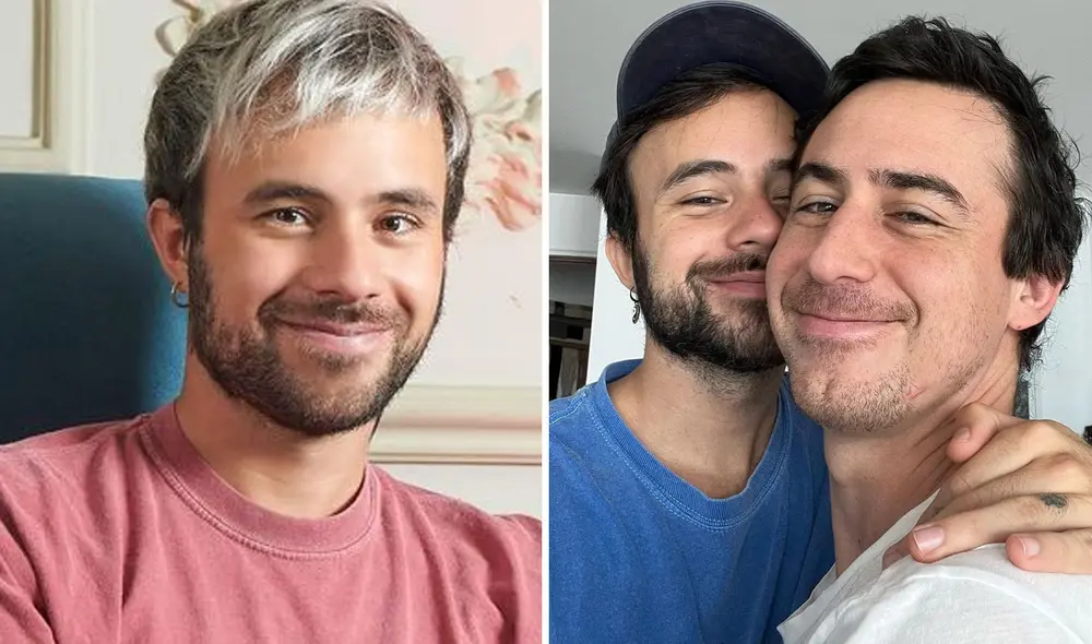 Adrián Bello y Bruno Ascenzo celebraron su aniversario el 12 de abril. Foto: composición LR/Adrián Bello Instagram