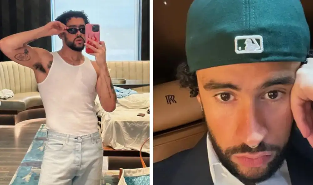 Bad Bunny aseguró que diversos medios trataron de formar falsos rumores sobre él. Foto: composición LR/ Bad Bunny / Instagram