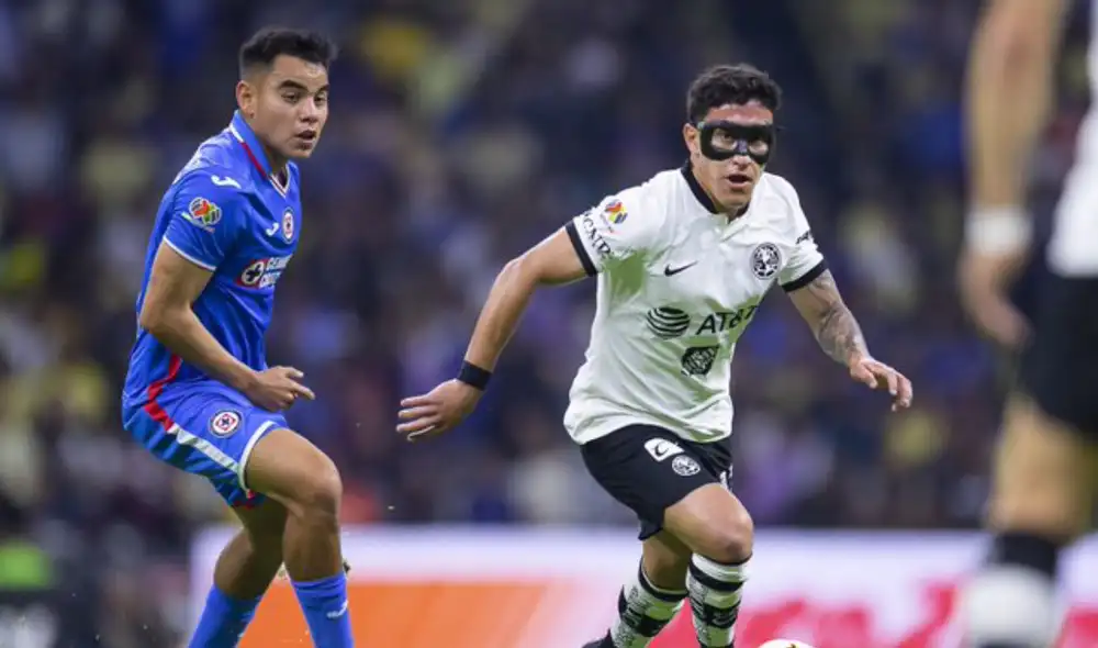 América derrotó de visita a Cruz Azul. Foto: difusión