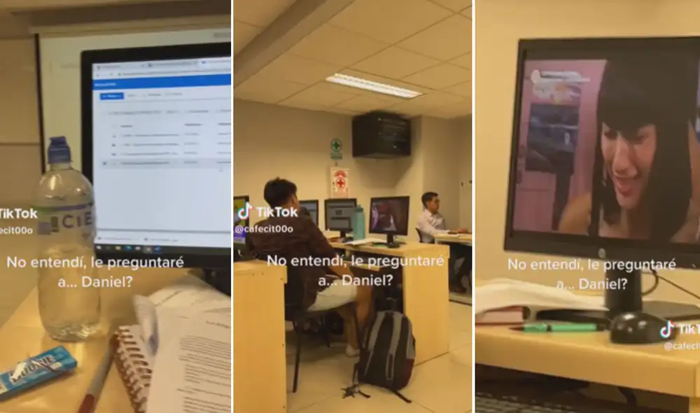 Miles de usuarios no han parado de reír con esta escena. Foto: composición LR/TikTok Miles de usuarios no han parado de reír con esta escena. Foto: composición LR/TikTok