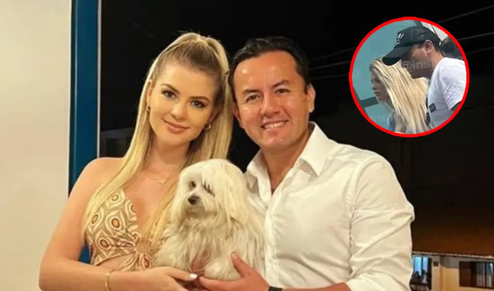 Brunella Horna y Richard Acuña viajaron a Chiclayo este domingo 16 de abril en la mañana. Foto: composición LR/Instagram/Instarándula - Video: Instarándula Brunella Horna y Richard Acuña viajaron a Chiclayo este domingo 16 de abril en la mañana. Foto: composición LR/Instagram/Instarándula - Video: Instarándula