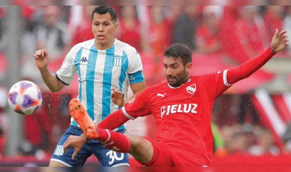 La Academia jugó como visitante ante Independiente. Foto: Racing Club