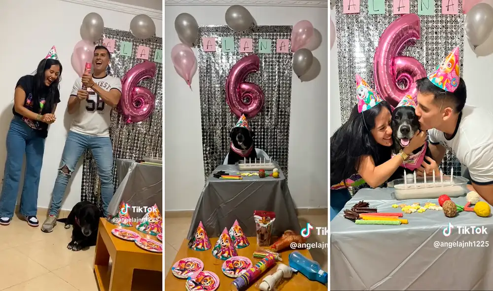 El video de la fiesta de cumpleaños acumuló más de 2 millones de visualizaciones en TikTok. Foto: composición LR/captura de TikTok/@Angelajnh1225 El video de la fiesta de cumpleaños acumuló más de 2 millones de visualizaciones en TikTok. Foto: composición LR/captura de TikTok/@Angelajnh1225