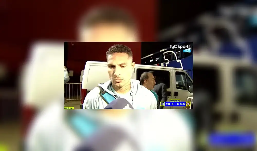 Paolo Guerrero ha jugado 10 partidos oficiales con Racing. Foto: captura TyC Sports