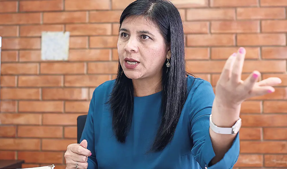 Reparación. Procuradora Carrión señala que reparación civil apunta a resarcir el daño causado por la corrupción al Estado. Foto: Antonio Melgarejo/La República