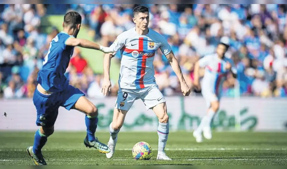 Sequía. Lewandowski lleva tres partidos al hilo sin anotar. Foto: difusión