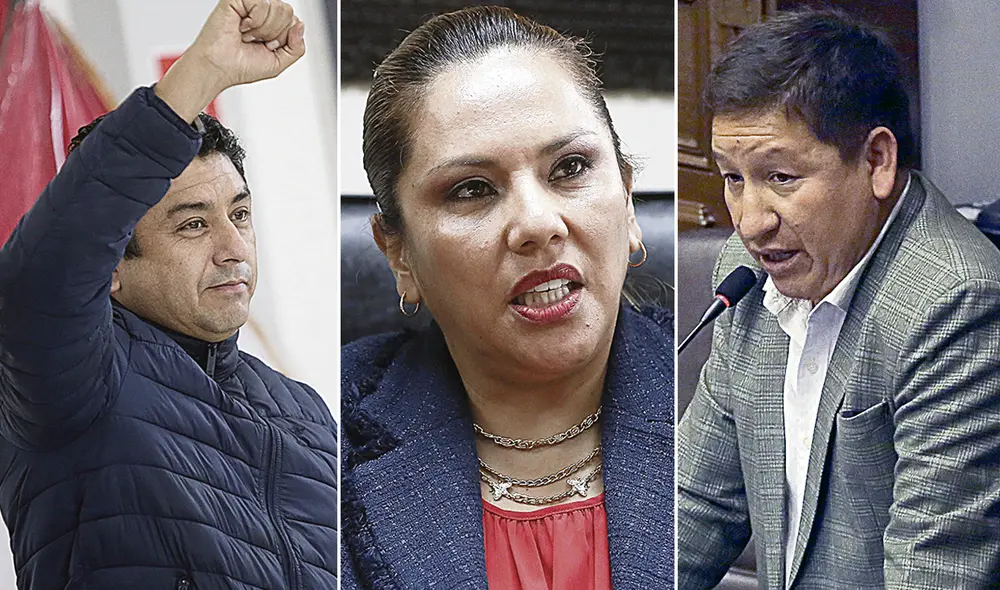 En la mira. Guillermo Bermejo, Digna Calle, Guido Bellido y otros 37 parlamentarios. Foto: composición La República/Gerardo Marín En la mira. Guillermo Bermejo, Digna Calle, Guido Bellido y otros 37 parlamentarios. Foto: composición La República/Gerardo Marín