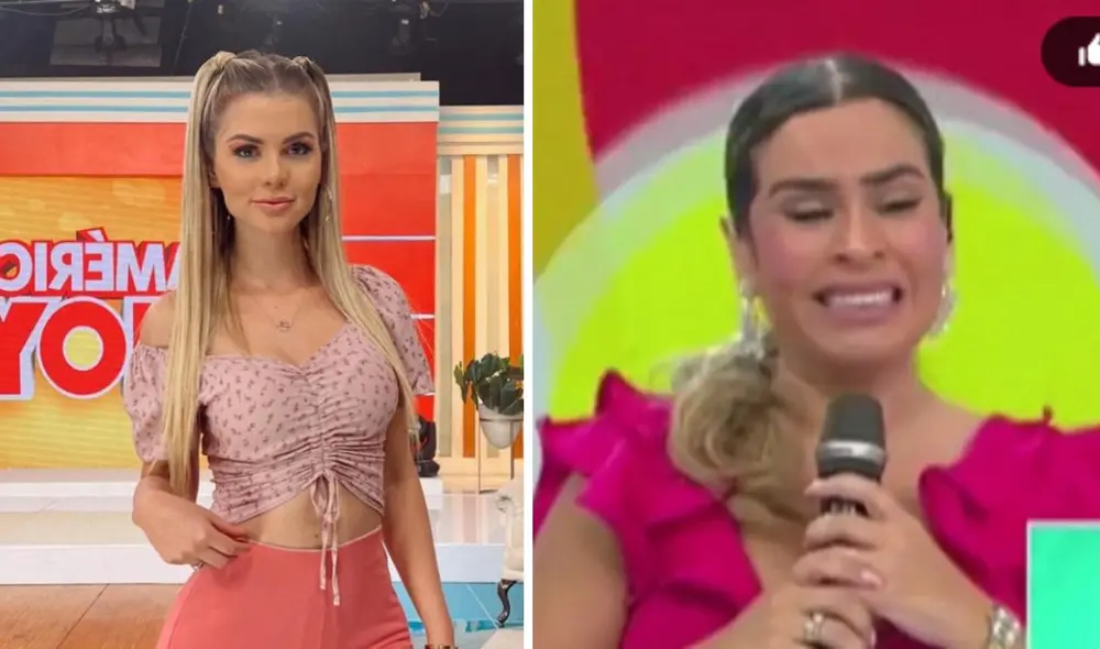 Brunella Horna se despide de "América hoy". Foto: composición LR/ Captura de Instagram/ Captura de América hoy Brunella Horna se despide de "América hoy". Foto: composición LR/ Captura de Instagram/ Captura de América hoy