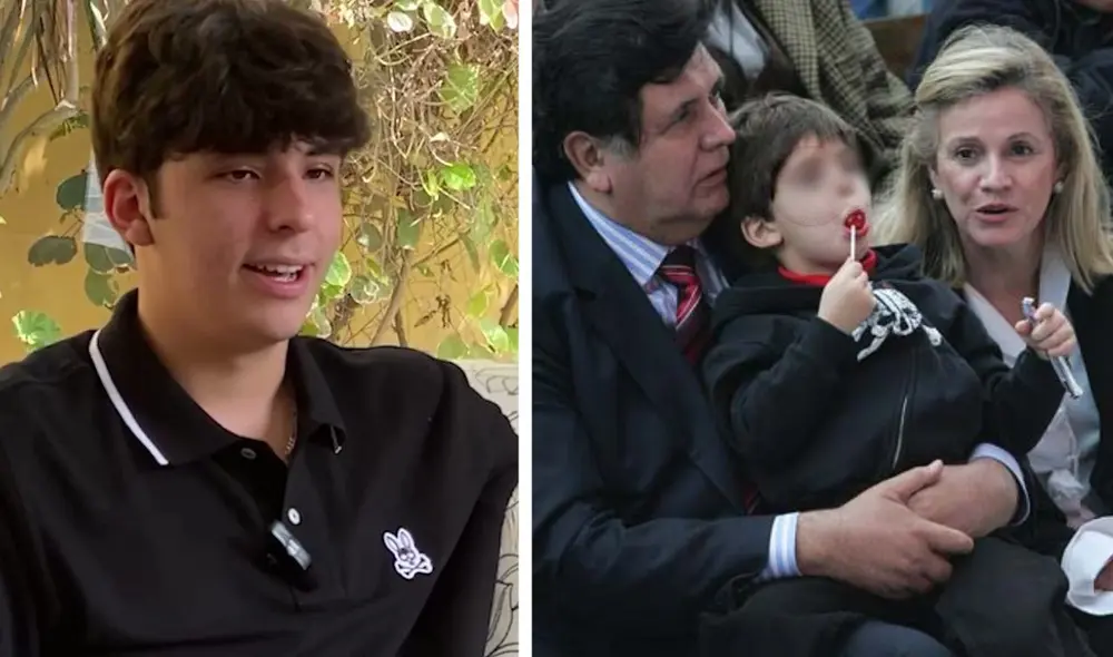 Federico Danton revela que aún frecuenta a Pilar Nores, la esposa del fallecido expresidente Alan García. Foto: composición LR/capturas de Perú 21 y Panamericana Televisión