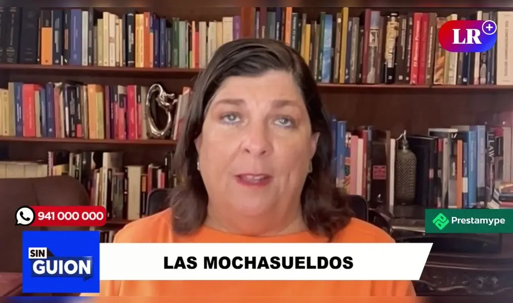 Rosa María Palacios habla de las congresistas que cobraban un porcentaje de los sueldos de sus trabajadores. Foto: LR+/Video: LR+ Rosa María Palacios habla de las congresistas que cobraban un porcentaje de los sueldos de sus trabajadores. Foto: LR+/Video: LR+