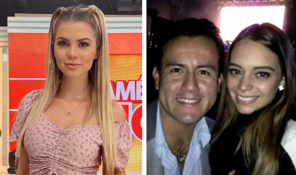 Brunella Horna pide un alto al fuego entre Richard Acuña y Camila Ganoza por el bien de su hija. Foto: composición LR/Brunella Horna/Instagram/captura/Magaly TV, la firme