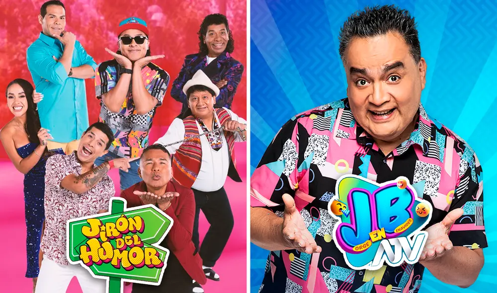 Dos programas cómicos se enfrentan todos los sábados  por el rating. Foto: composición/Jazmín Ceras-LR