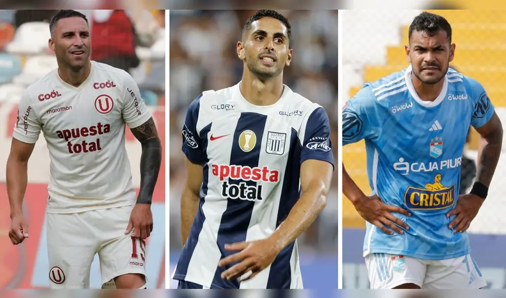 Universitario, Alianza Lima y Sporting Cristal son los clubes más ganadores del fútbol peruano. Foto: composición LR/Luis Jiménez/GLR