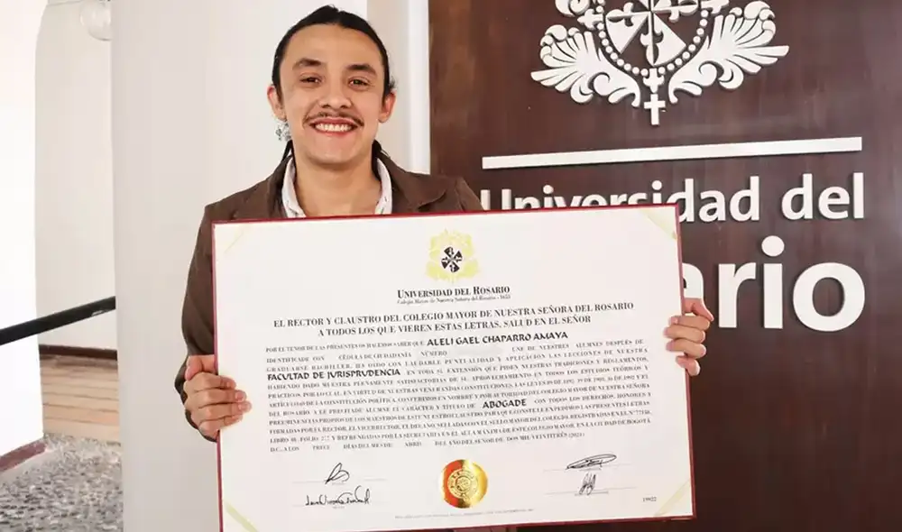 Alelí Chaparro es activista por los derechos de la comunidad LGBT. Foto: Universidad del Rosario