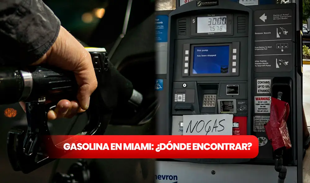 Los ciudadanos de Miami tienen dificultades para obtener combustible. Foto: composición LR/Pixabay/Twitter/@GxbrielaRashell Los ciudadanos de Miami tienen dificultades para obtener combustible. Foto: composición LR/Pixabay/Twitter/@GxbrielaRashell