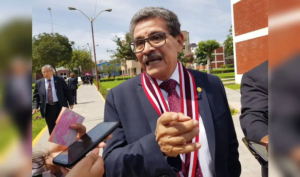 Hugo Rojas Flores, rector de la UNSA. Foto: Leonela Aquino/La República