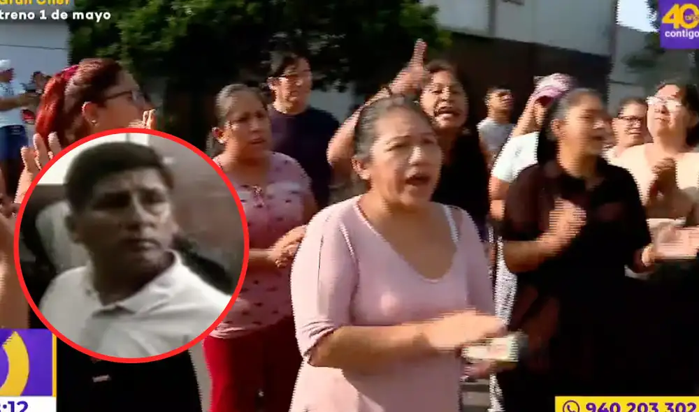 Alumnos de este docente denunciaron haber encontrado contenido ilícito en su celular. Foto: capturas de Latina Alumnos de este docente denunciaron haber encontrado contenido ilícito en su celular. Foto: capturas de Latina
