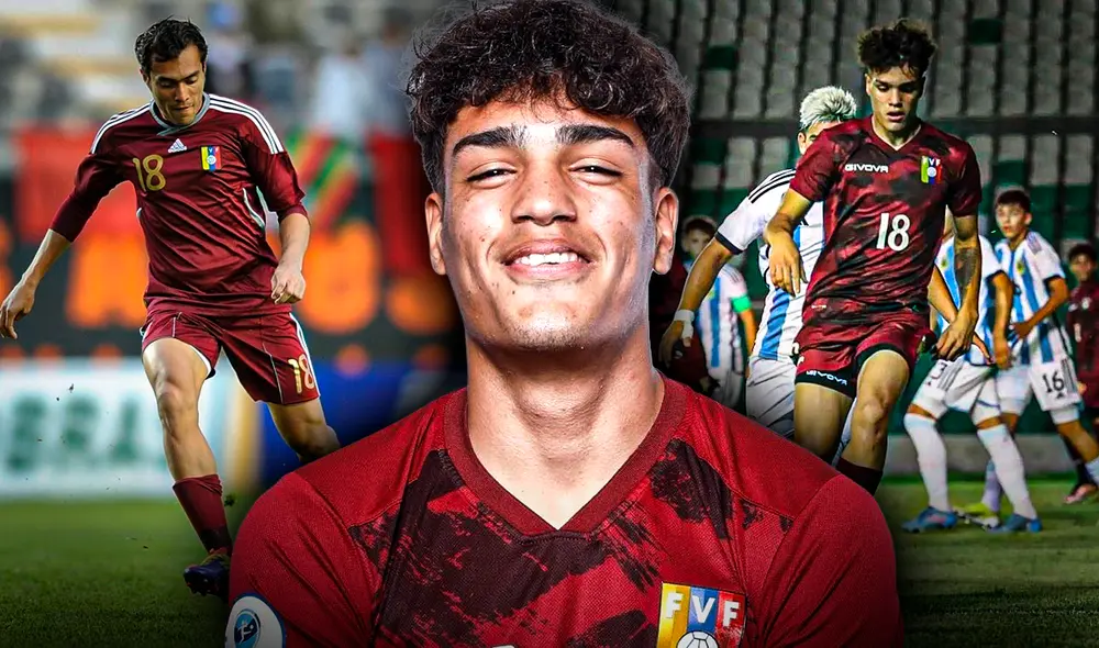 Juan Arango Tortolero Jr., ¿la joven promesa del fútbol venezolano seguirá los pasos de su padre?. Foto: Composición LR por Gerson Cardoso/Juan Arango Tortolero Jr./Instagram/Idioma Futve/Twitter.
